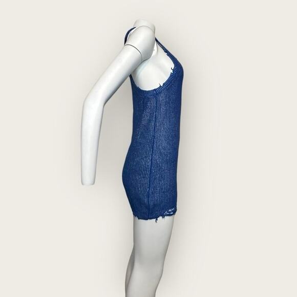 NWT | SER.O.YA | YONIT DRESS | Royal Blue Coated | XS - Picture 5 of 14